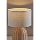 Bali 18 inch 60.00 watt Light Rattan Table Lamp Portable Light