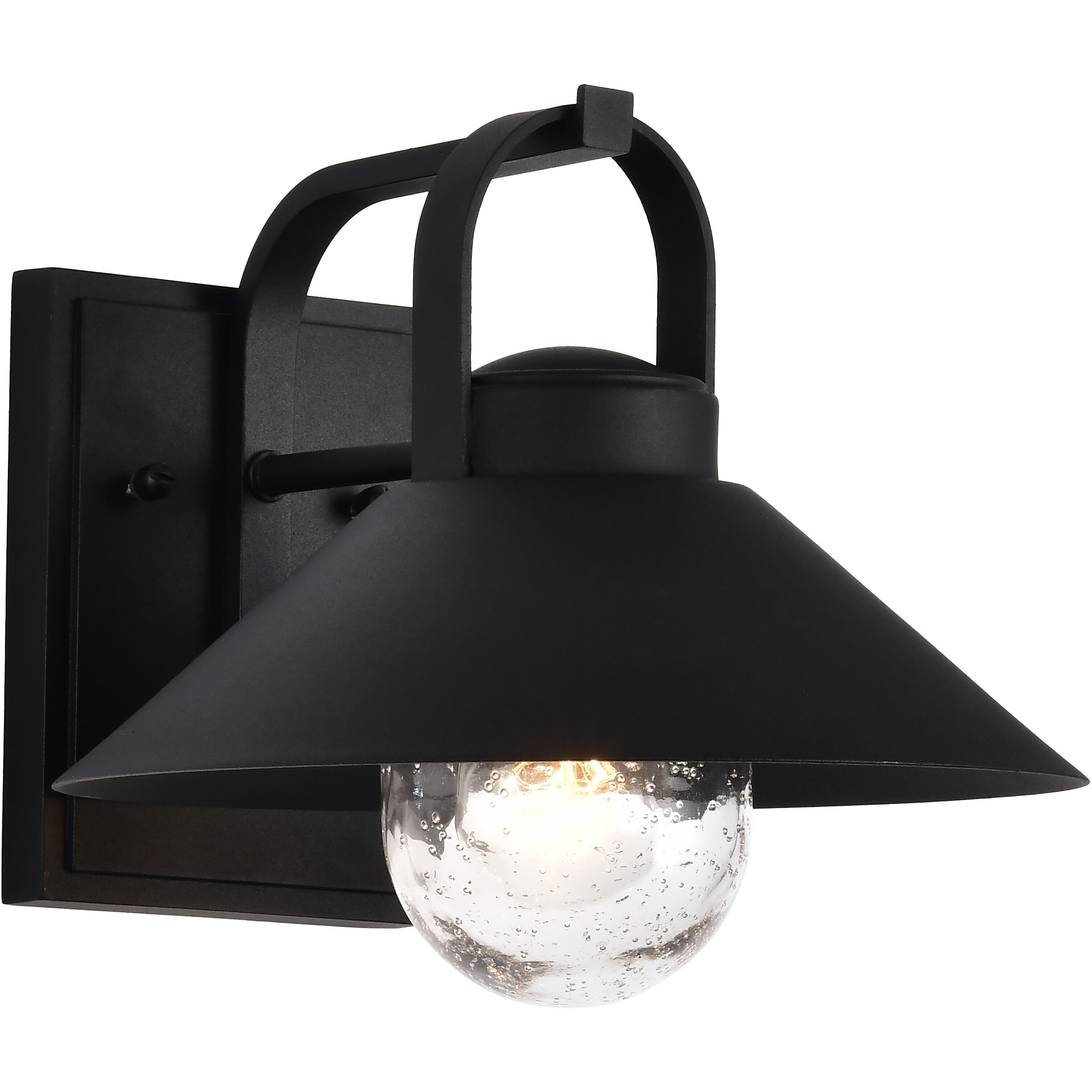 Ridge 8.88 inch Black Outdoor Wall Light