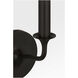 Alexa Hampton Chatsworth 1 Light 5.5 inch Aged Iron Sconce Wall Light