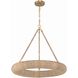 Oakley 1 Light 24 inch Soft Gold Chandelier Ceiling Light