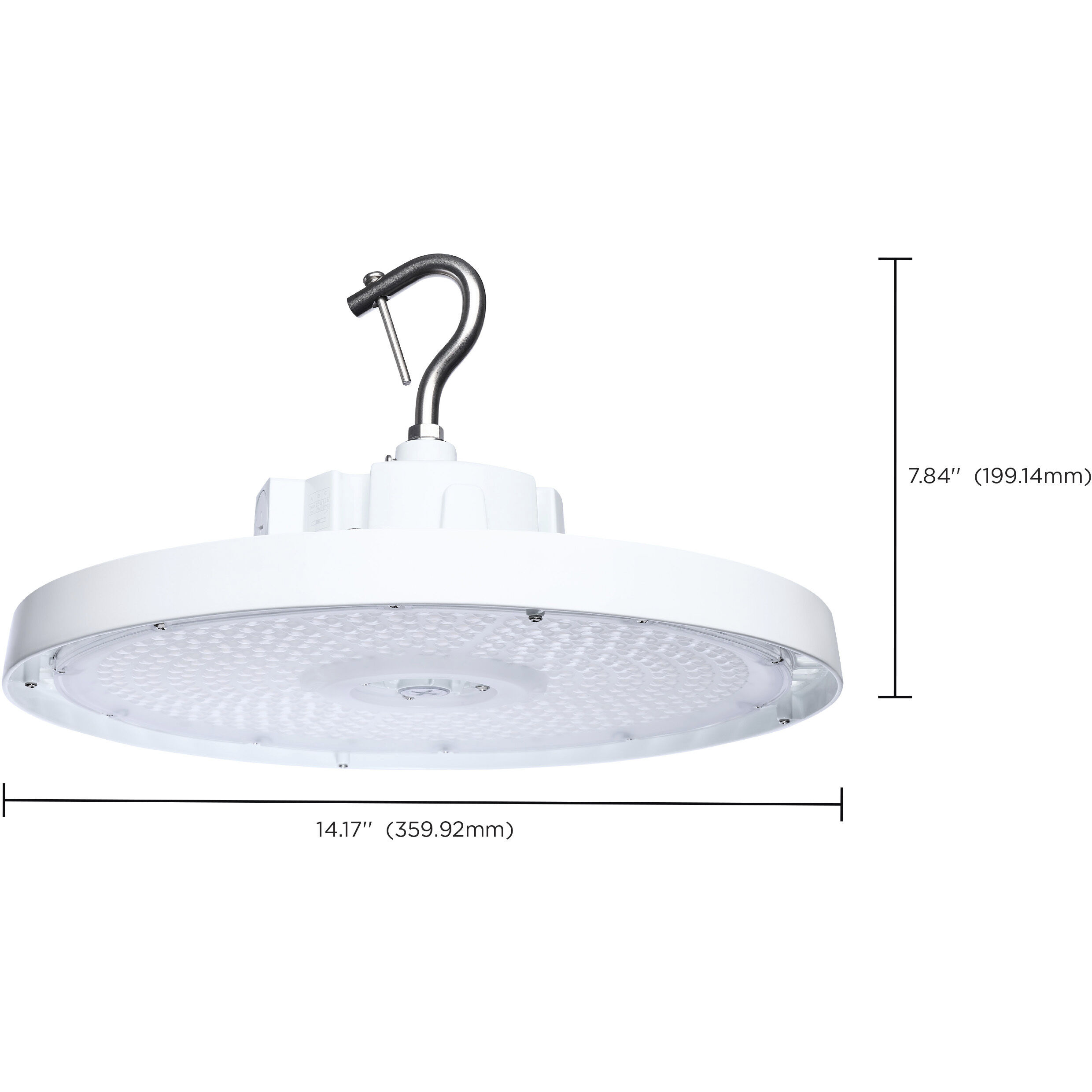 ColorQuick LED 14.17 inch White Hi-Bay Ceiling Light