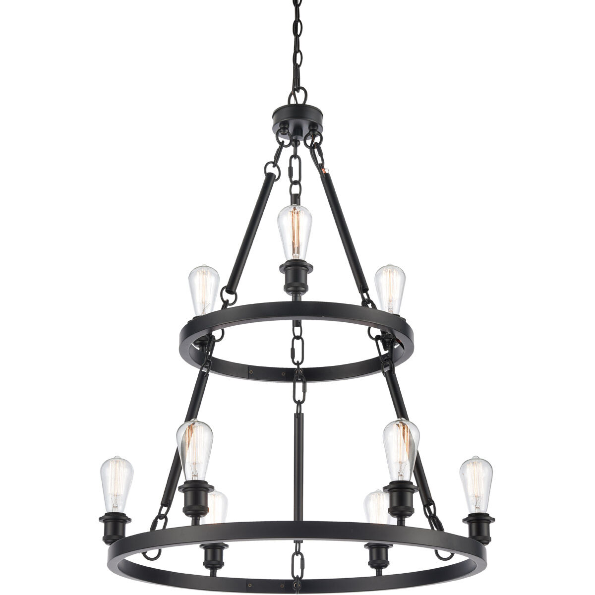 Ballston Saloon 9 Light 30.00 inch Chandelier