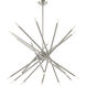 Soho 20 Light 38 inch Brushed Nickel Chandelier Ceiling Light