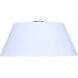 Daxton 1 Light 12.75 inch Matte White and Gold Semi-Flush Mount Ceiling Light