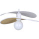 Elodie 1 Light 13.75 inch Pendant Ceiling Light in Matte White