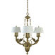 Ascension 9 Light 28 inch Brushed Brass Dining Chandelier Ceiling Light
