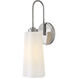 Honey 1 Light 7 inch Polished Nickel Vanity Light Wall Light
