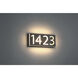 Numero Wet 12.5 inch Black ADA Wall Sconce Wall Light
