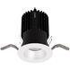 Volta LED White Recessed Lighting in Narrow, 85, 2700K, Round