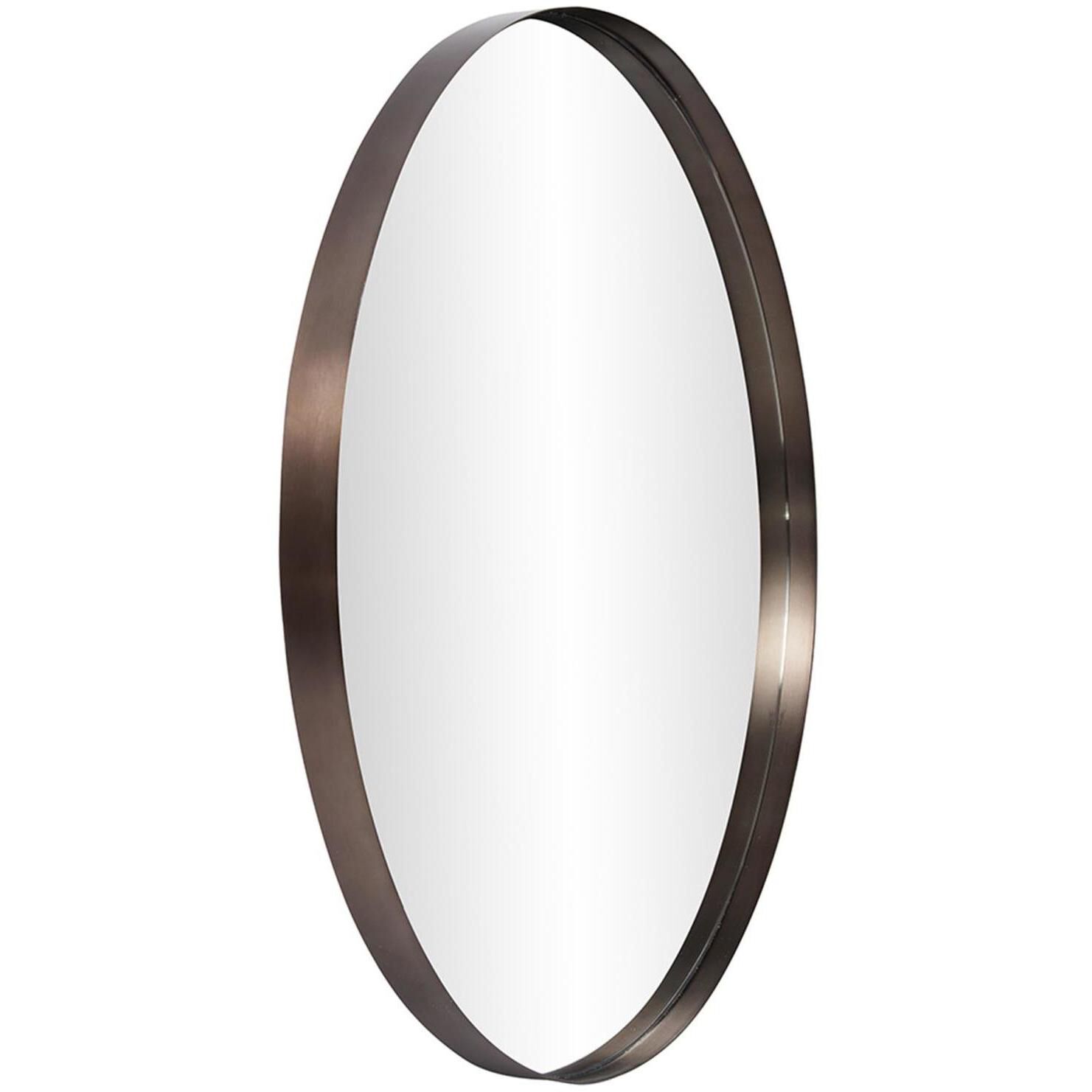 Steele 36 X 36 inch Brass Mirror