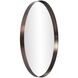 Steele 36 X 36 inch Brass Mirror