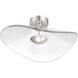 Novella LED 24 inch Polished Nickel Convertible Pendant Ceiling Light