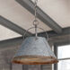 Alvin 1 Light 13.75 inch Antique Galvanized Pendant Ceiling Light