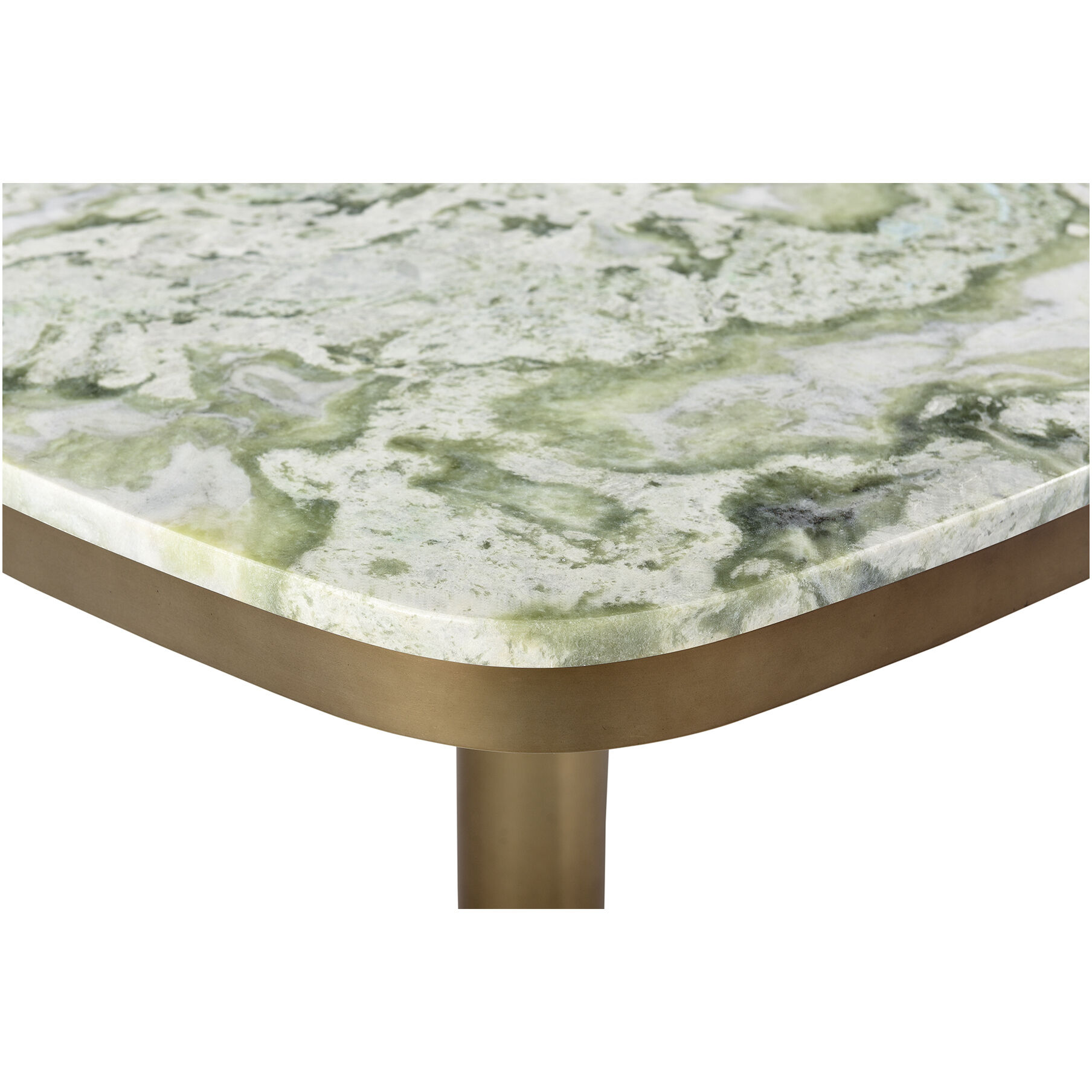 Celeste 36 X 36 inch Green Coffee Table, Outdoor Use