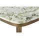 Celeste 36 X 36 inch Green Coffee Table, Outdoor Use