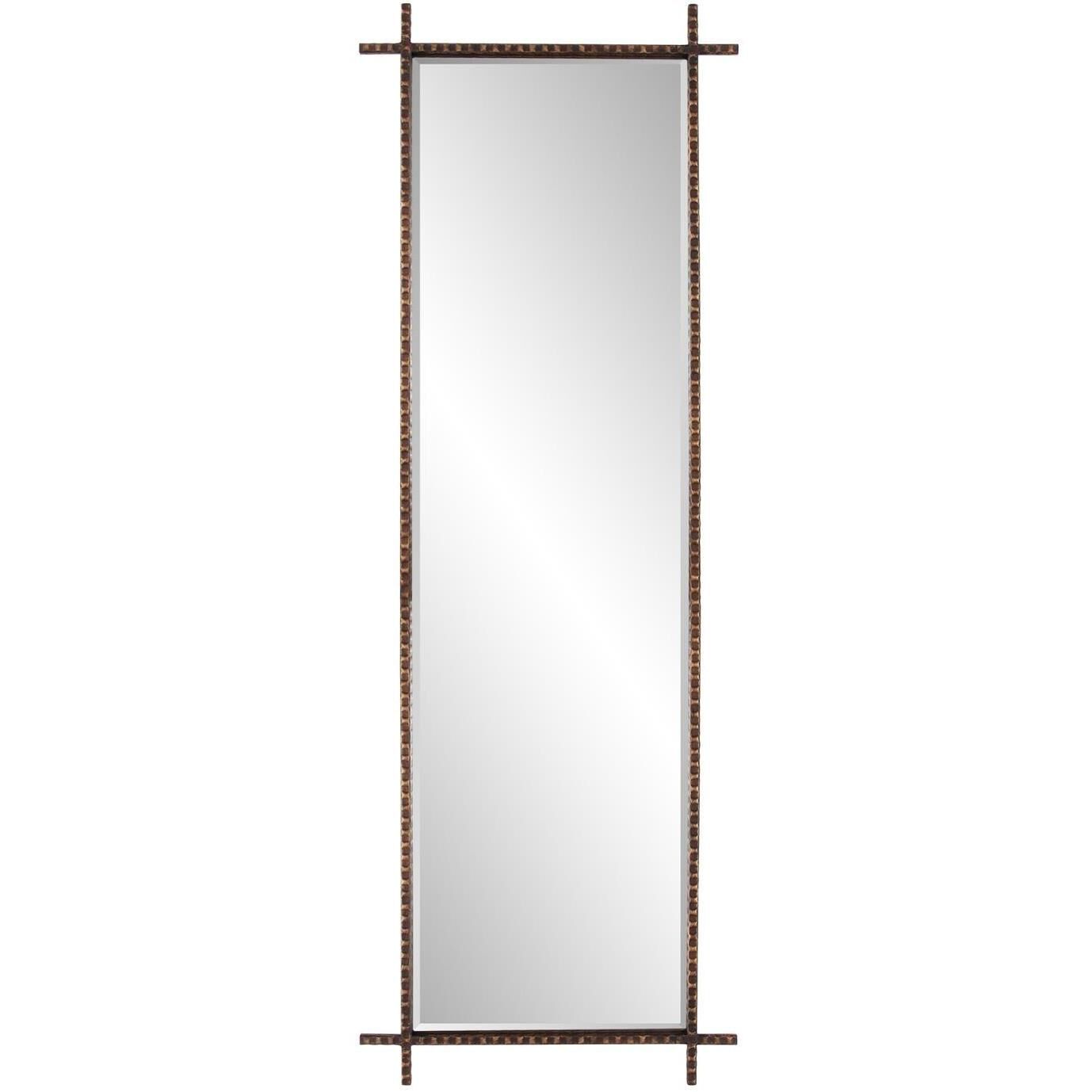 Isarno 70 X 24 inch Antique Bronze Dressing Mirror