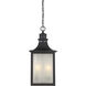 Monte Grande 3 Light 10 inch English Bronze Outdoor Hanging Lantern
