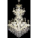 Maria Theresa Grand 36 Light 46 inch Gold Lustre Chandelier Ceiling Light, Grand