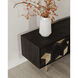 Sapporo 55 inch Black Media Cabinet