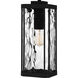 Balchier 1 Light 7 inch Matte Black Outdoor Hanging Lantern