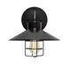 Signature 1 Light 11 inch Black Outdoor Wall Light