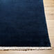 Evergreen 96 X 96 inch Dark Blue Handmade Rug in 8 Ft Round