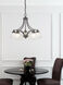 Somerset 5 Light 25 inch English Bronze Dinette Chandelier Ceiling Light