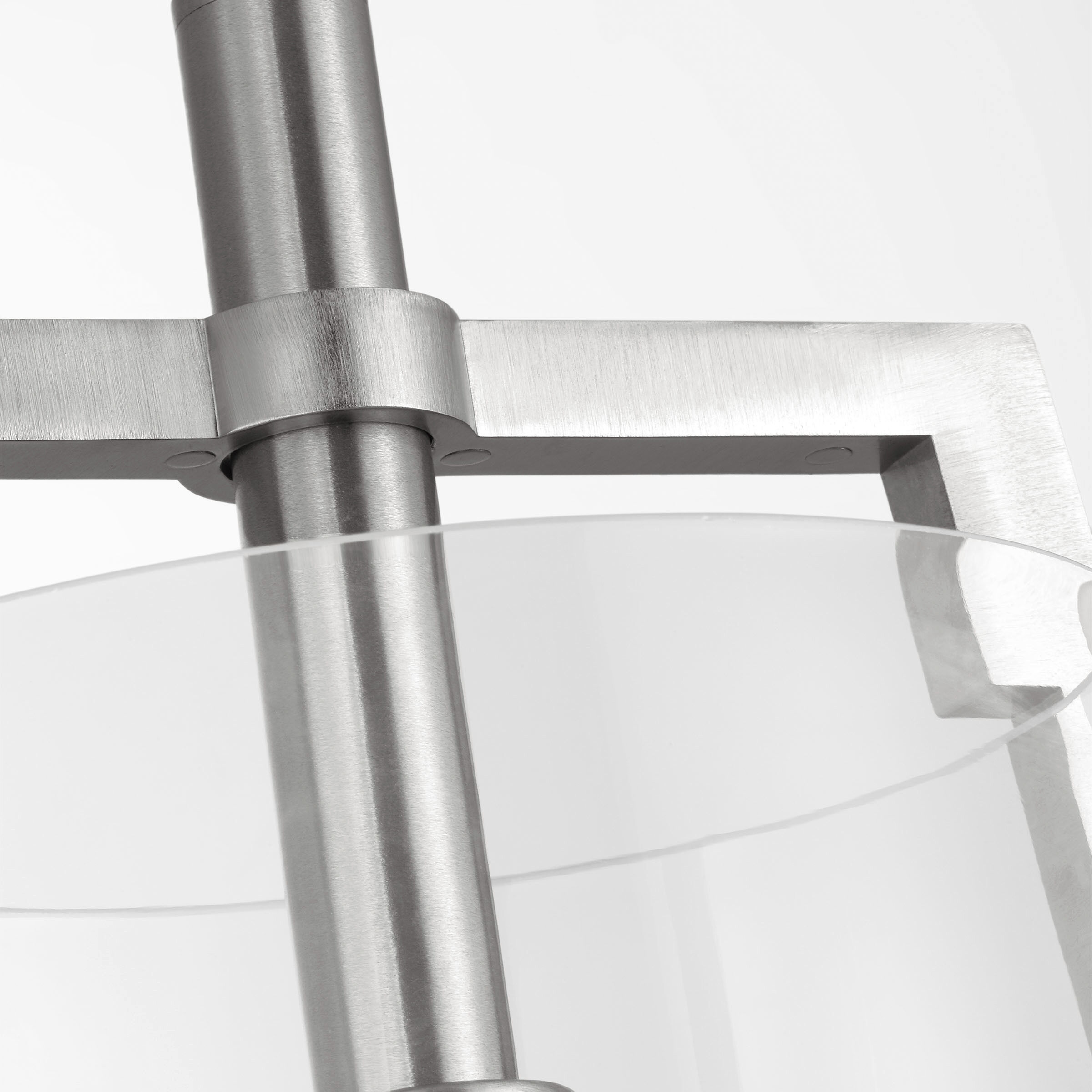 Drew & Jonathan Crofton 1 Light 10.25 inch Brushed Nickel Pendant Ceiling Light, Medium