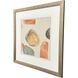 Wicker Terracotta Orange and Green and Beige and Rust Framed Art