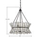 Chapelle 6 Light 24 inch English Bronze Chandelier Ceiling Light