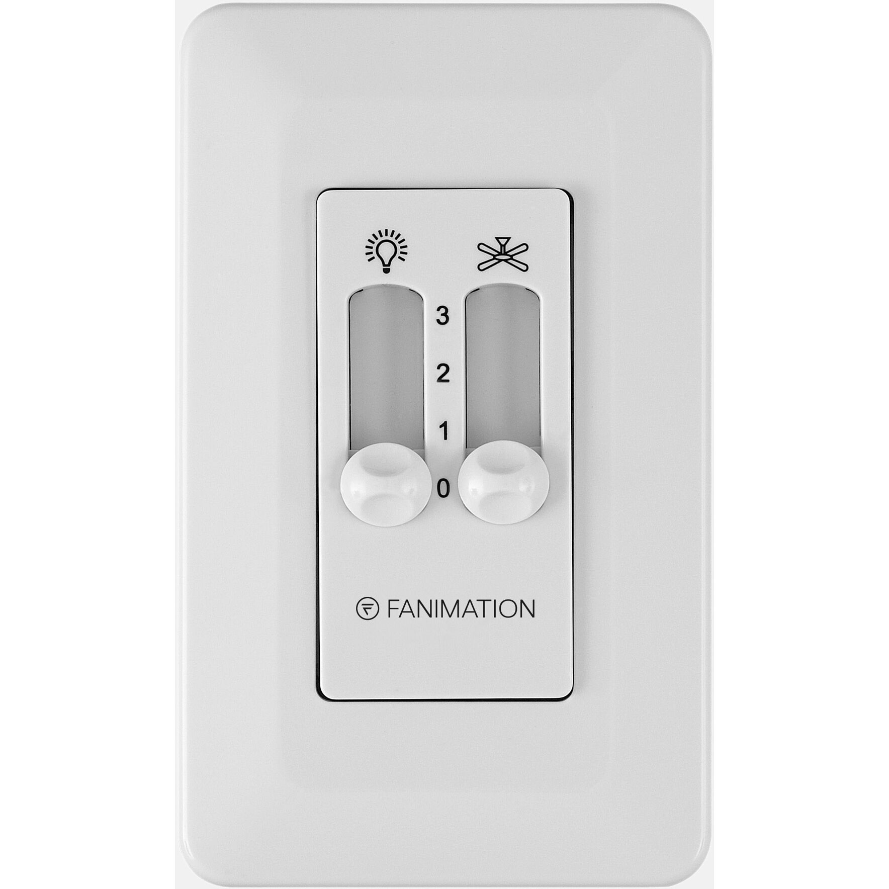 Controls Light Almond Fan Wall Control, Non-Reversing