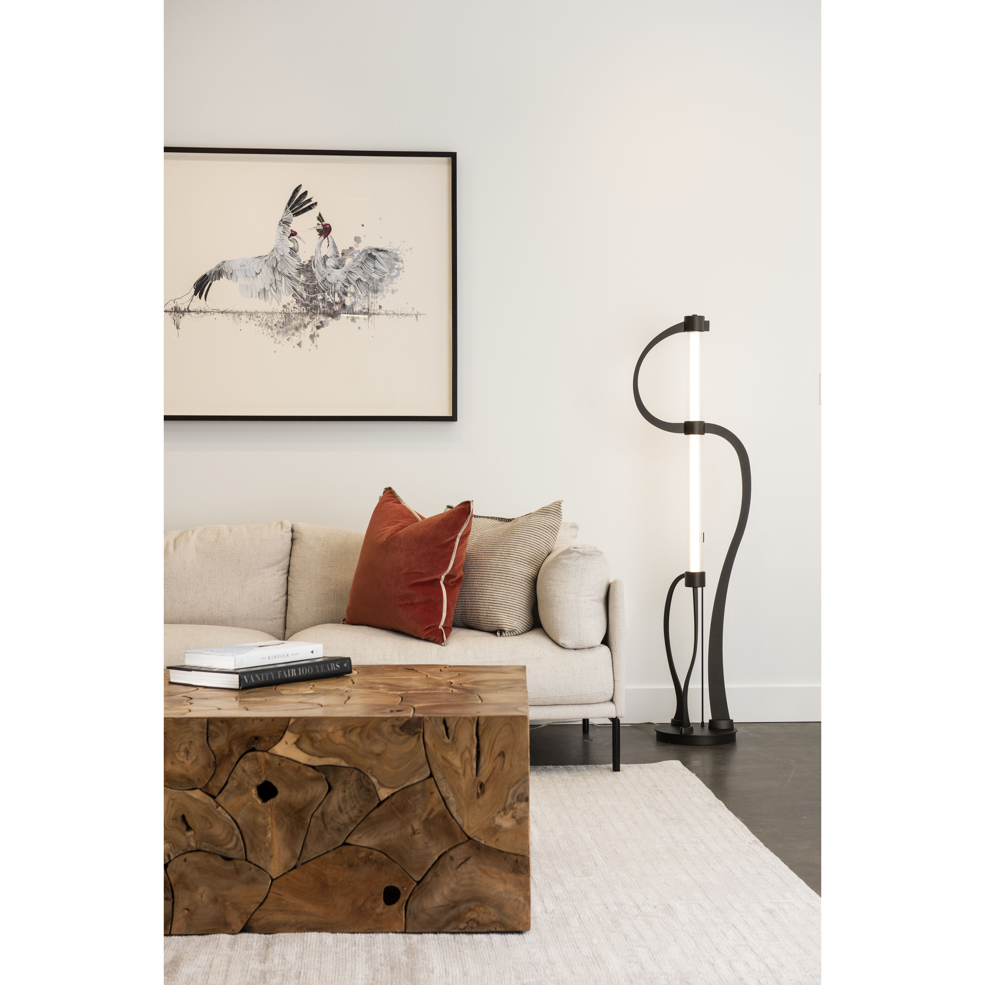 Pulse 62.2 inch 19.5 watt Oil Rubbed Bronze Floor Lamp Portable Light