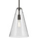 Everly 1 Light Olde Bronze Pendant Ceiling Light