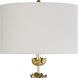 Adeline 33.5 inch 150.00 watt Gold Table Lamp Portable Light