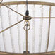 Rhone 26.38 inch Gold Chandelier Ceiling Light