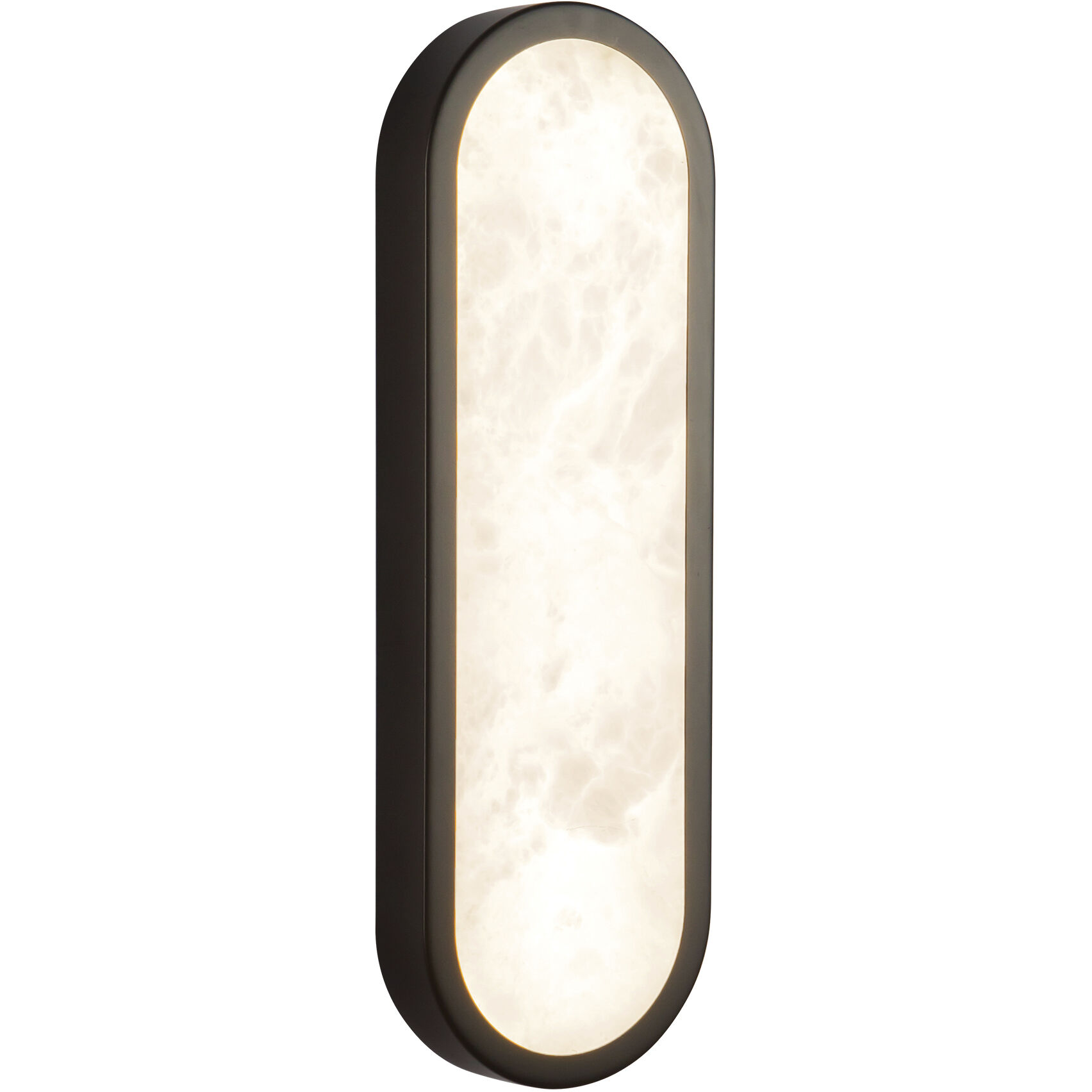 Alora Mood Evelyn 5.25 inch Matte Black and Alabaster Bath Vanity Light Wall Light