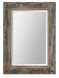 Crew 37.75 X 27.75 inch Distressed Wood Wall Mirror