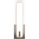 Bowen LED 4.5 inch Satin Nickel Sconce Wall Light