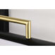 Solano LED 24 inch Matte Black Bath Vanity Light Wall Light