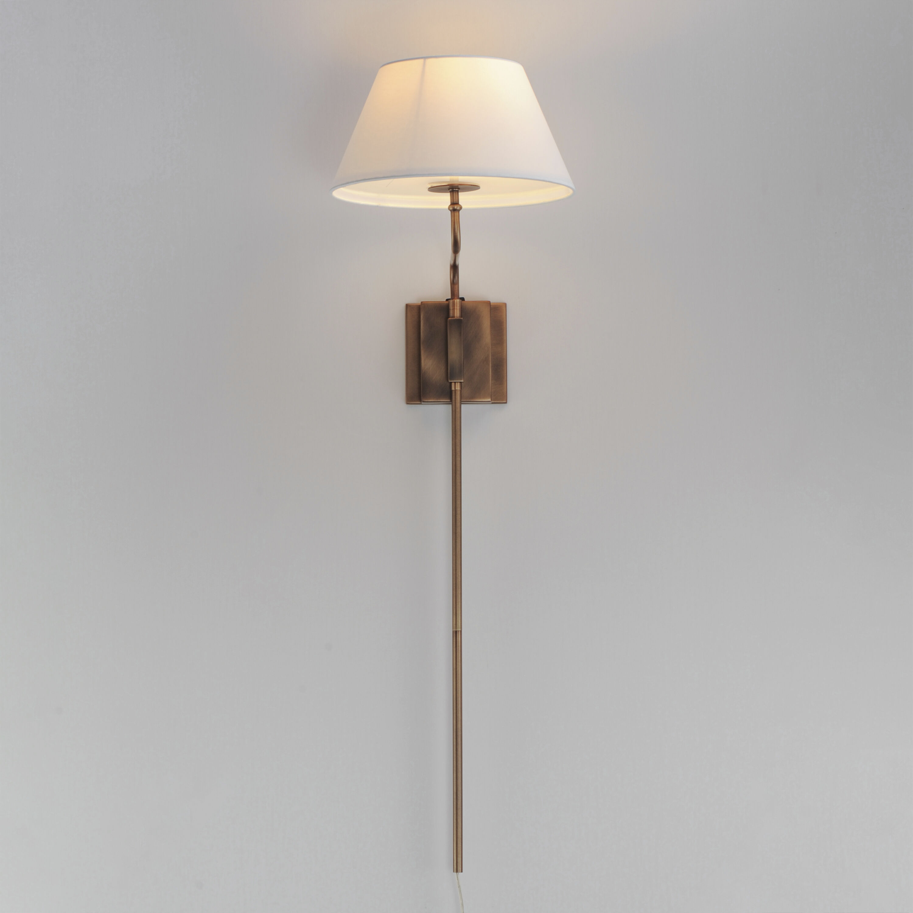 Dunbridge 1 Light 12 inch Weathered Brass Wall Sconce Wall Light