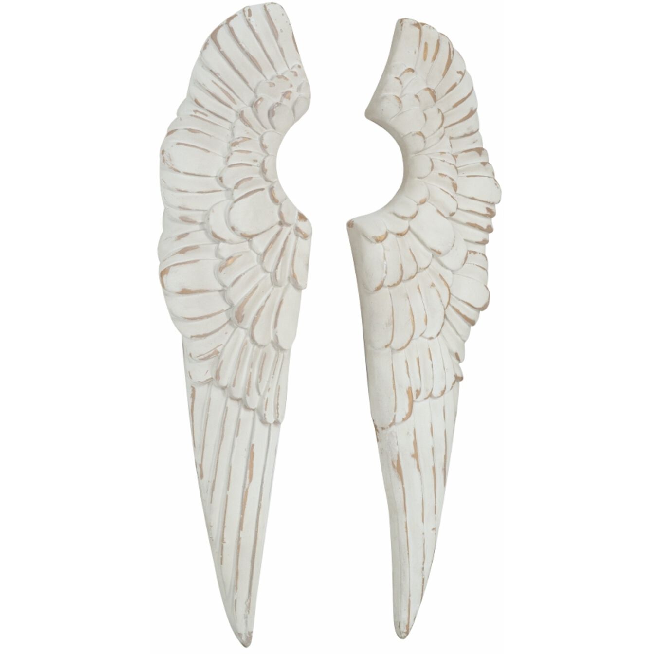 Soar White and Gold Wall Décor