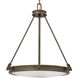 Collier 4 Light 21.5 inch Light Oiled Bronze Indoor Foyer Pendant Ceiling Light