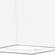 Kubular LED 5 inch Matte White Wall Sconce Wall Light