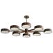 Linus 8 Light 52 inch Heirloom Brass Chandelier Ceiling Light