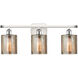 Ballston Cobbleskill LED 26 inch White and Polished Chrome Bath Vanity Light Wall Light in Mercury Glass, Ballston