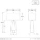 Gianni 28.5 inch 150.00 watt Graphite Table Lamp Portable Light