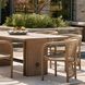 Dominic 91 X 30 inch Willow and Aged Bronze Outdoor Dining Table