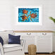 Ocean Turtles Blue and Brown and Multi and Turquoise Framed Art