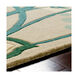Athena 96 X 30 inch Dark Green/Teal/Taupe/Cream Rugs, Runner