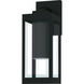 Westover LED 14.25 inch Earth Black Outdoor Wall Lantern, Small
